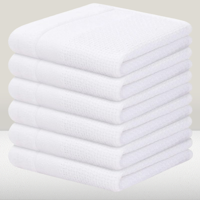 Torchons de Cuisine - CottonTowelsSoft™ - Blanc