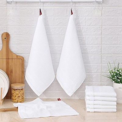 Torchons de Cuisine - CottonTowelsSoft™ - Blanc