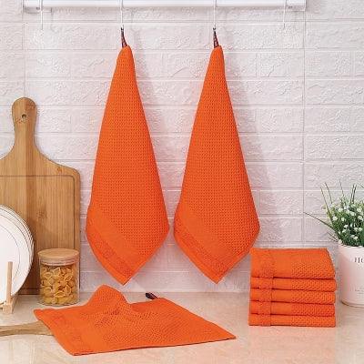 Torchons de Cuisine - CottonTowelsSoft™ - Orange