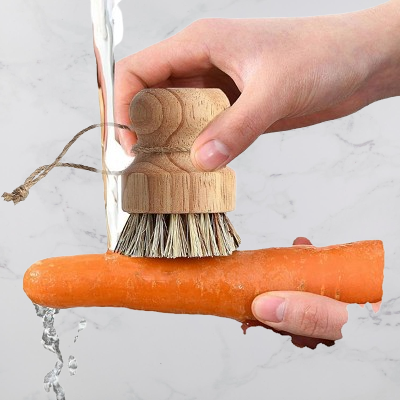 Brosse à Vaisselle - KitchenDishBrush™ - Noix de coco