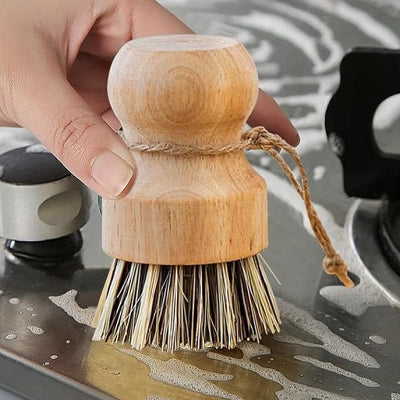 Brosse à Vaisselle - KitchenDishBrush™ - Noix de coco